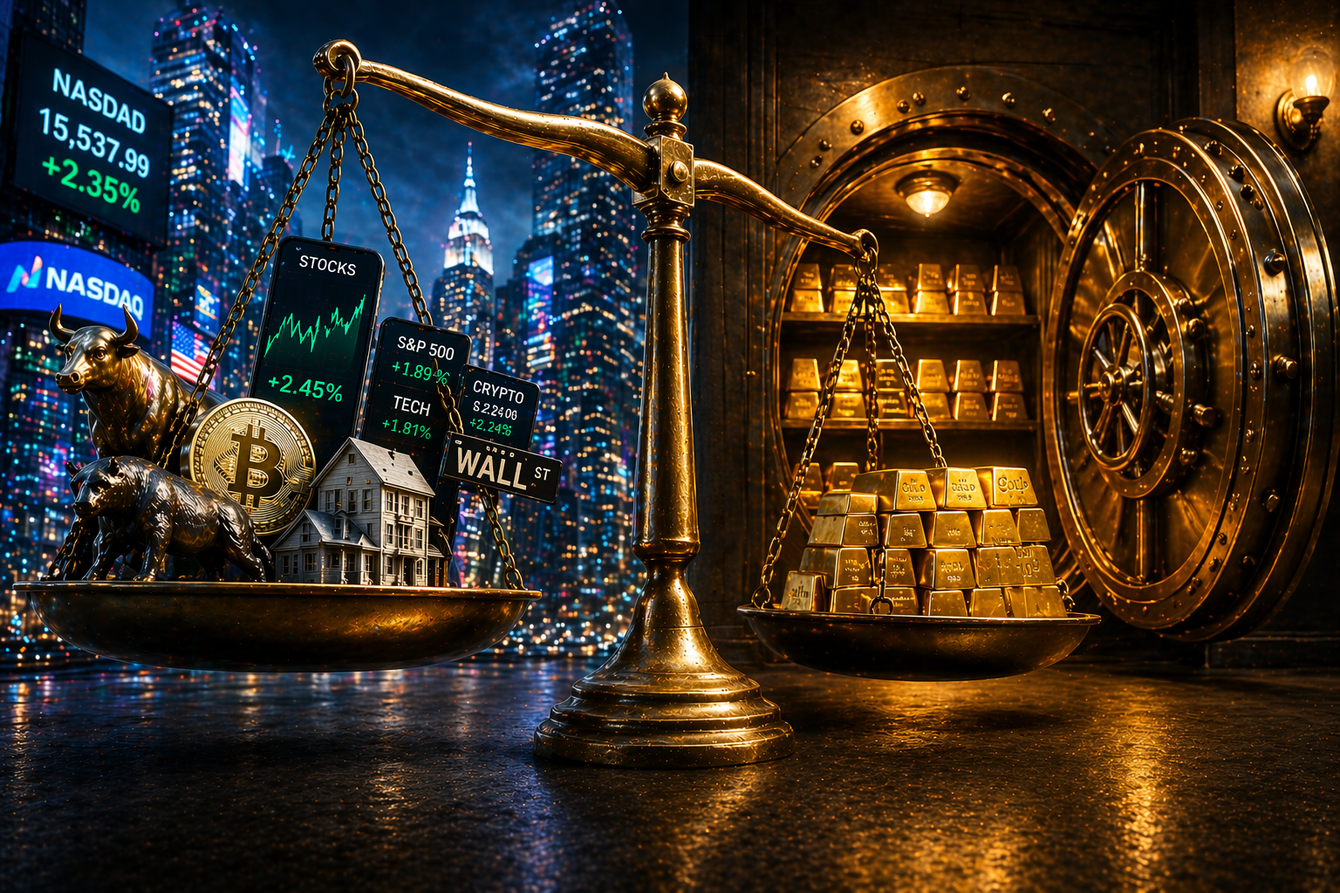 Gold’s role isn’t to make you rich - it’s to help you survive what’s coming, says Morton Wealth CEO teaser image