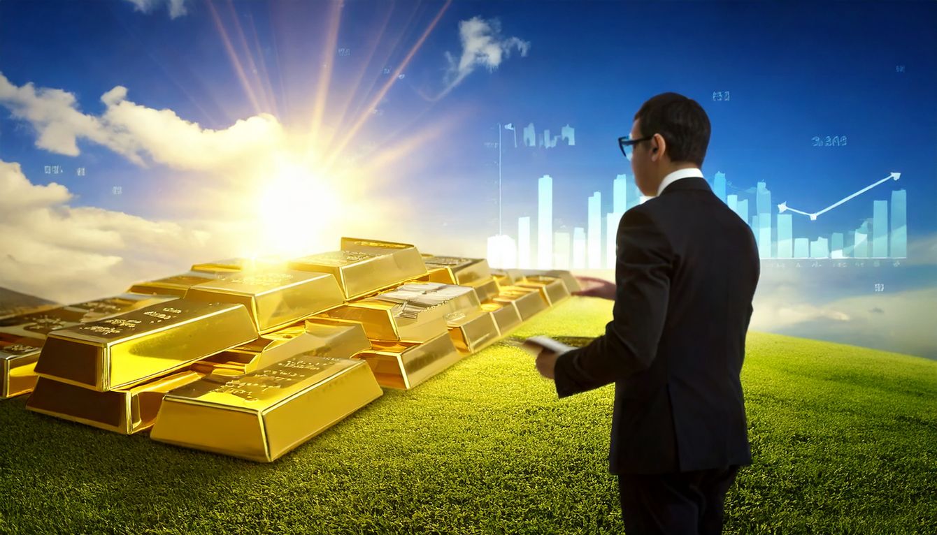 Gold surges on safe-haven appeal amid Trump tariff escalation teaser image