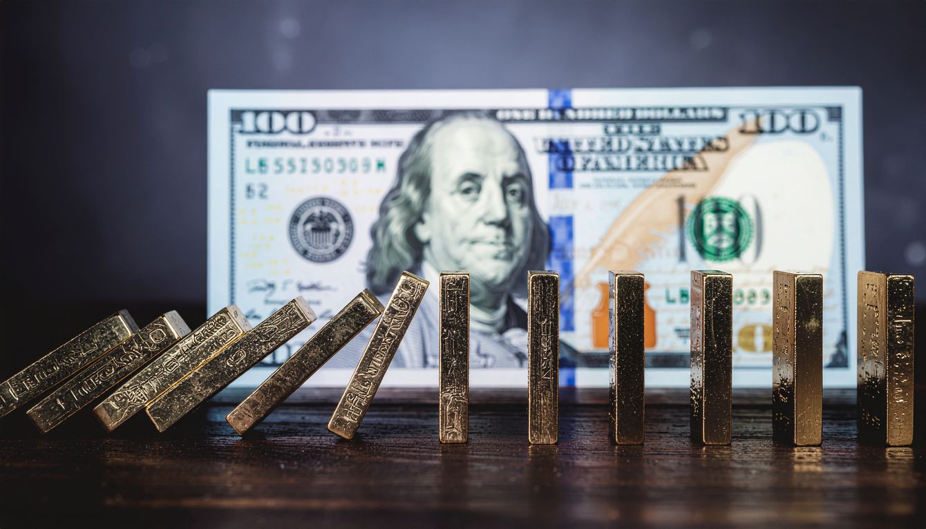 Gold losses ground against dollar headwinds teaser image