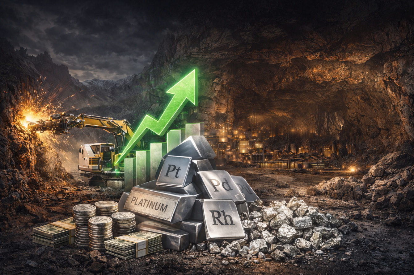 Northam Platinum’s profit surges on higher metal prices teaser image