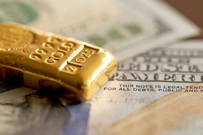 Gold prices trading near session highs following disappointing ISM data teaser image