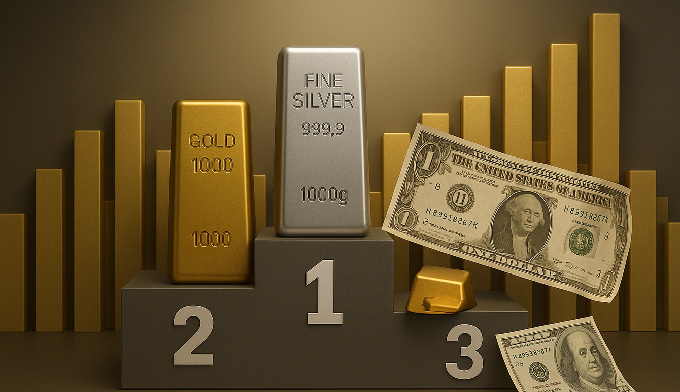 Gold looks good, but silver looks better and the USD looks terrible - MarketGauge’s Schneider teaser image