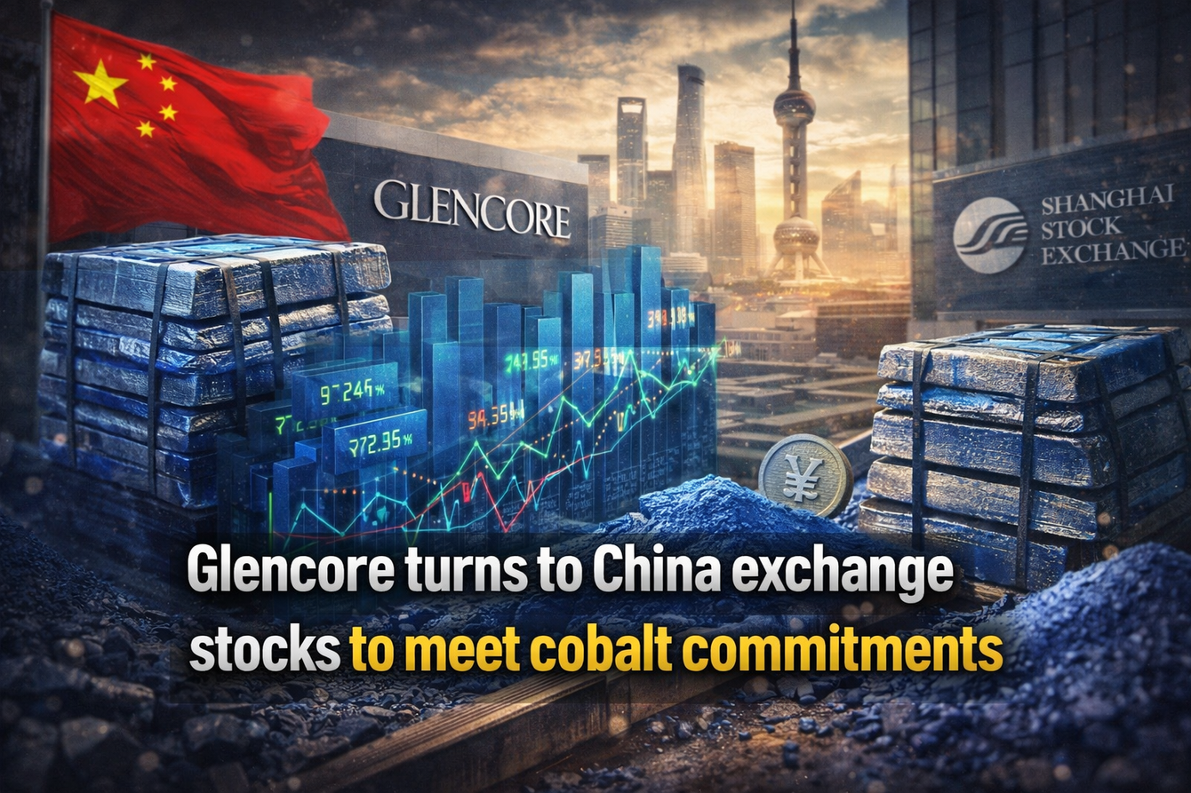 Glencore turns to China exchange stocks to meet cobalt commitments teaser image
