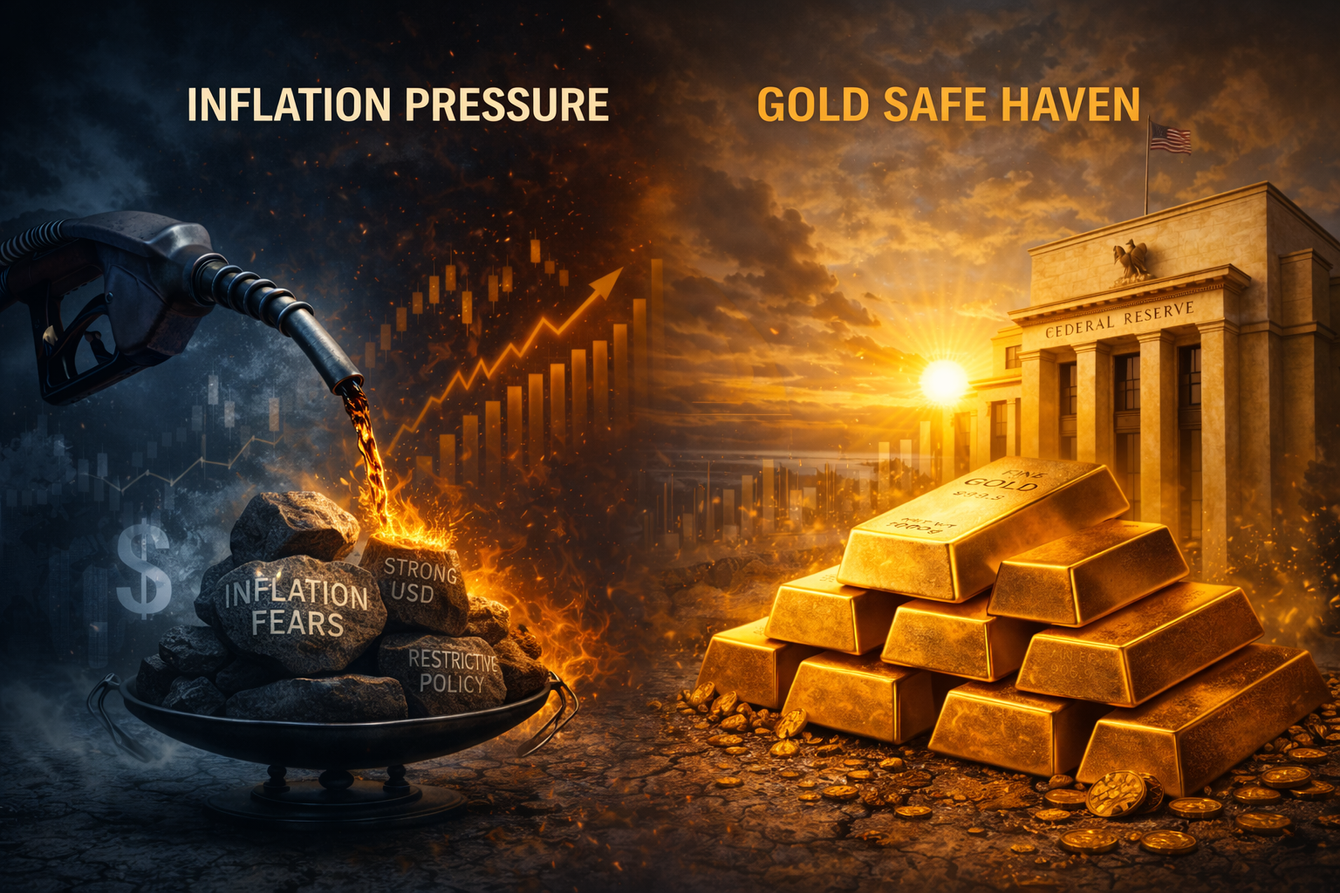 Central banks’ reactions to rising inflation weighing on gold prices, says TD’s Bart Melek teaser image
