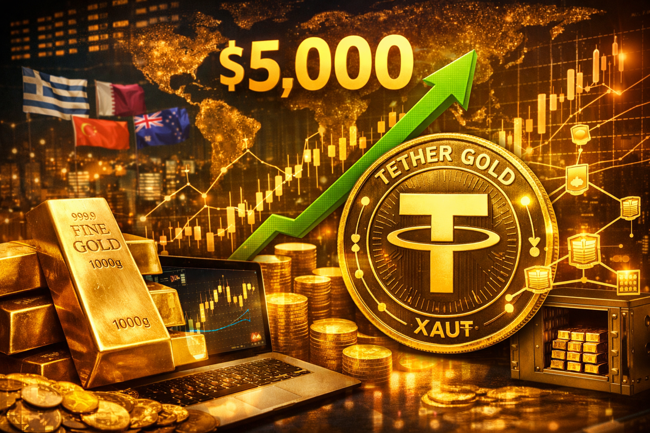Tether now holds more gold than many central banks as its market cap rose to $2.24 billion in 2025 teaser image