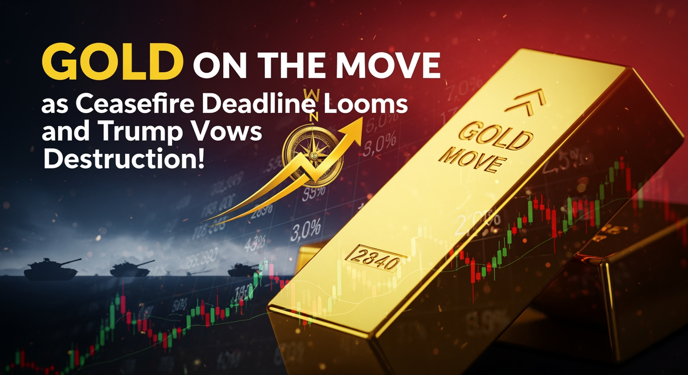 Gold Holds Its Breath at $4,675 as Trump's Iran Deadline Arrives teaser image