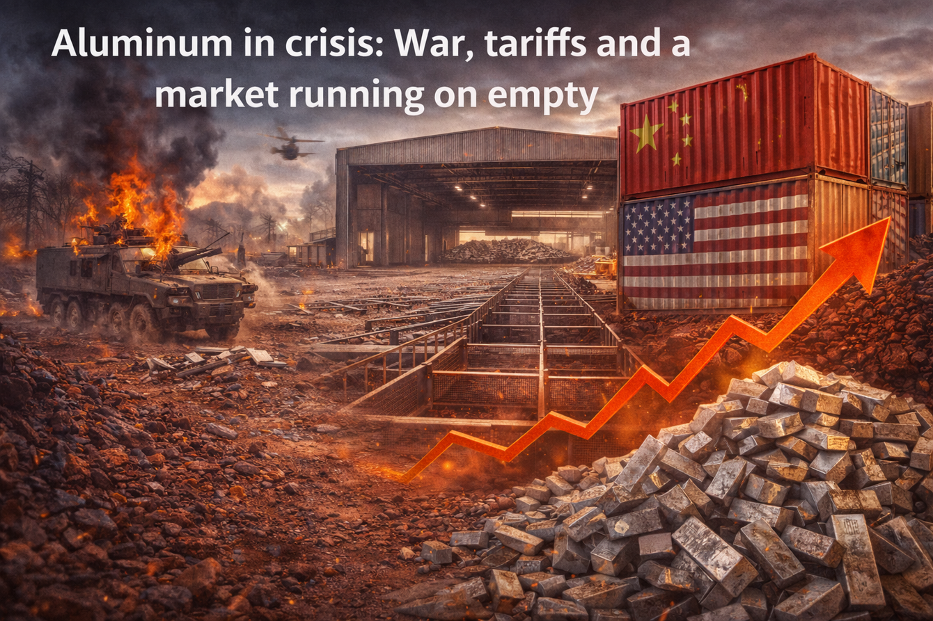 Aluminum in crisis: War, tariffs and a market running on empty teaser image