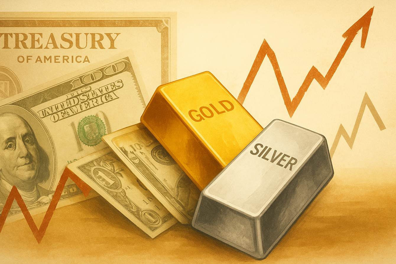 Steeper Treasury yield spreads support gold and silver investment – Saxo Bank’s Hansen teaser image