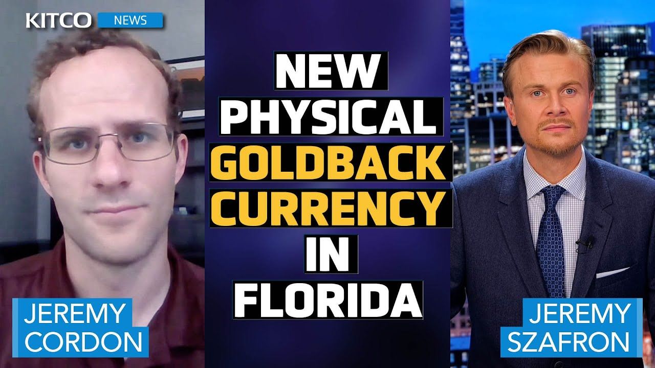 The rise of hard money: Physical gold currency launched in Florida – Goldback CEO Jeremy Cordon teaser image