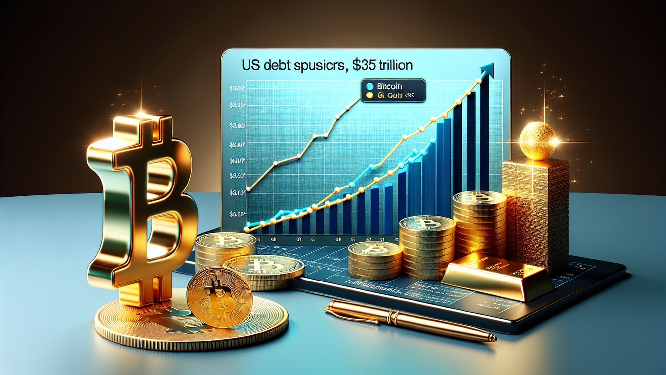 US debt surpasses $35 trillion as calls to back the USD with Bitcoin and gold intensify teaser image