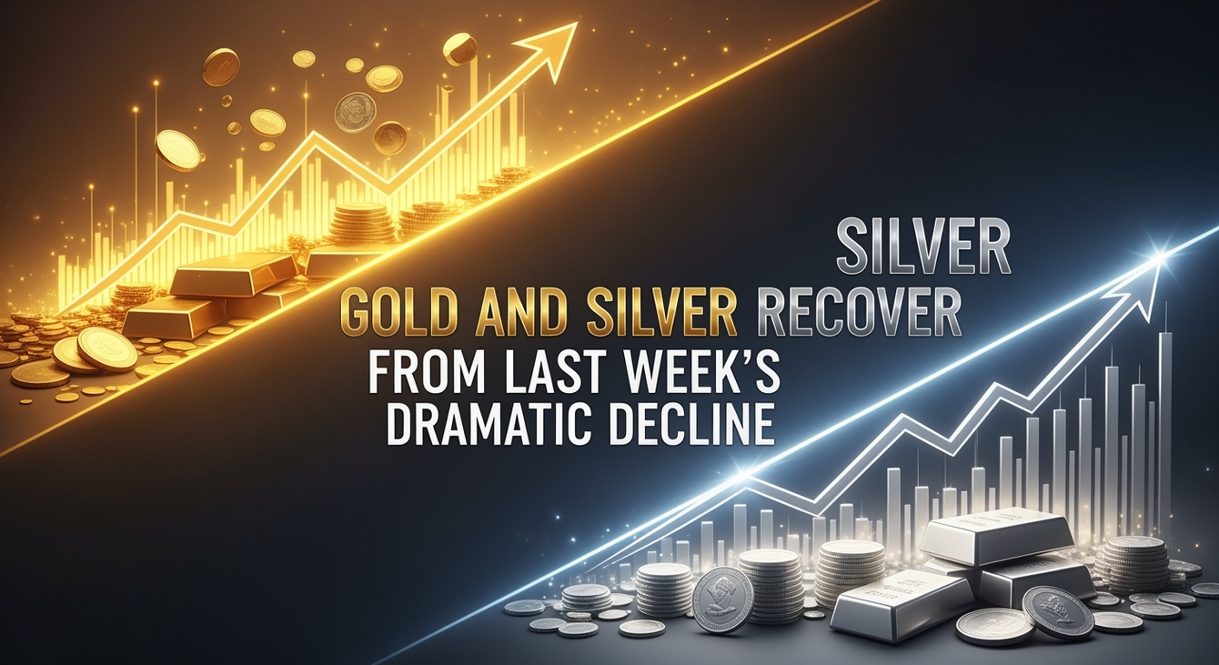 Gold and Silver Rebound from Last Week’s Dramatic Declines teaser image