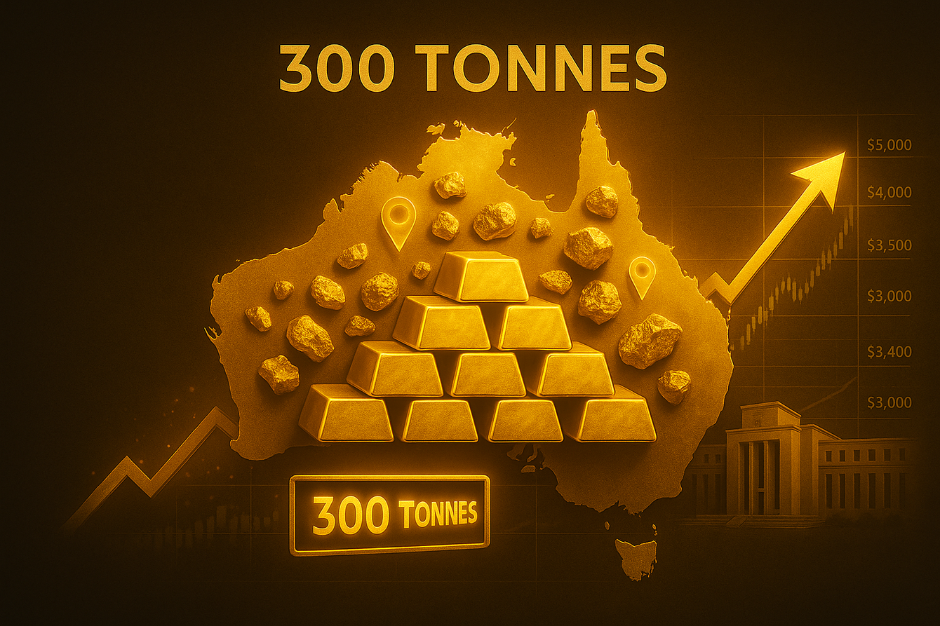 Australian gold production totals 300 tonnes, $32.8 billion in FY 2025 - Surbiton Associates teaser image