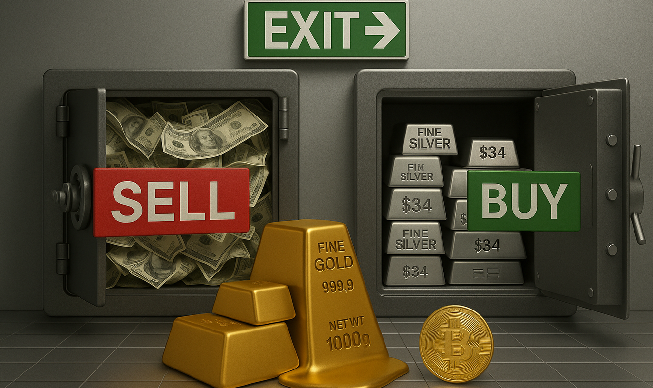 Sell your fake dollars and buy real silver as prices hold $34, says Rich Dad’s Robert Kiyosaki teaser image