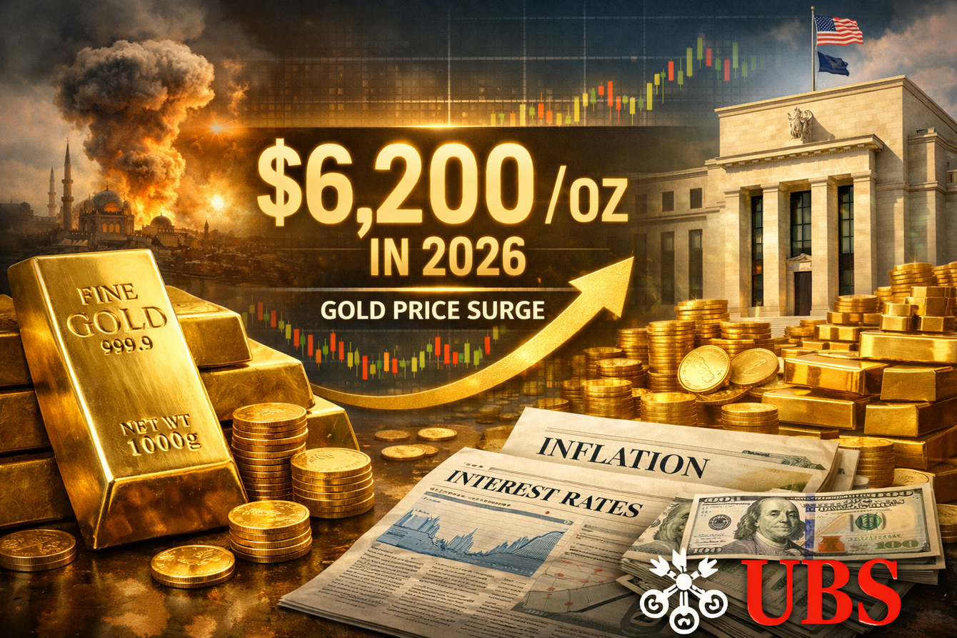 Gold is still set to gain 20% above current prices in 2026 - UBS teaser image