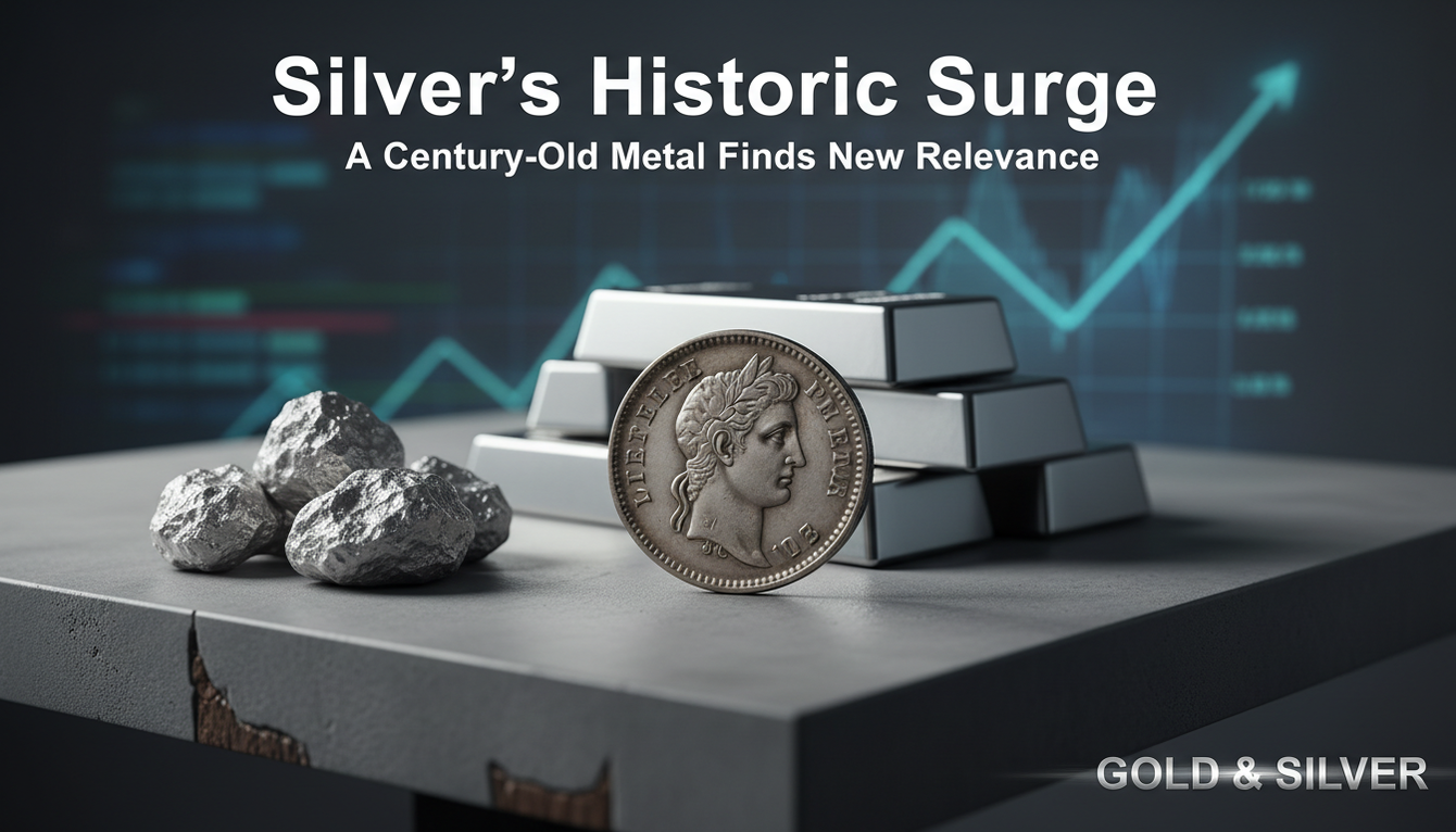 Silver's historic surge: a century-old metal finds new relevance teaser image