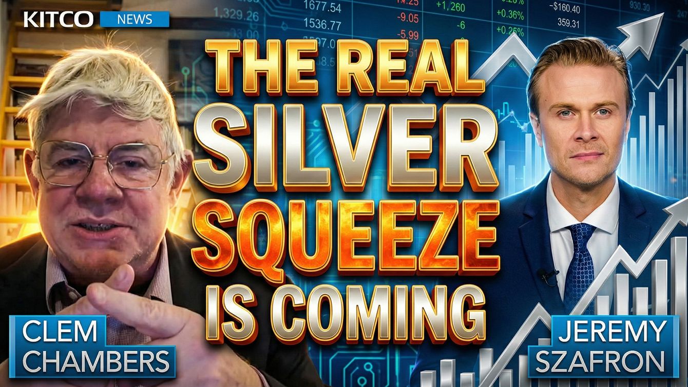 Silver breaks above $58 in new record, but Clem Chambers says the “real move” hasn’t started teaser image