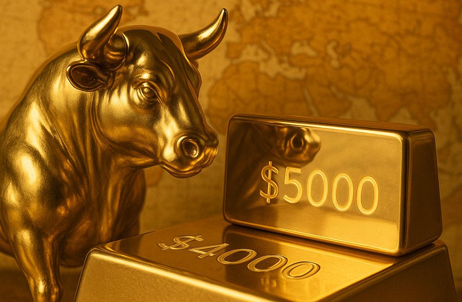 Gold catches its breath as bulls keep their eyes on $5,000 teaser image