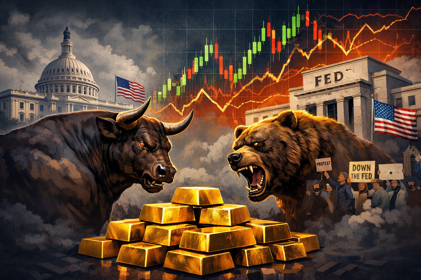 Wall Street cools on gold after late-week slide, Main Street bolsters its bullish bias as geopolitics drives price action teaser image