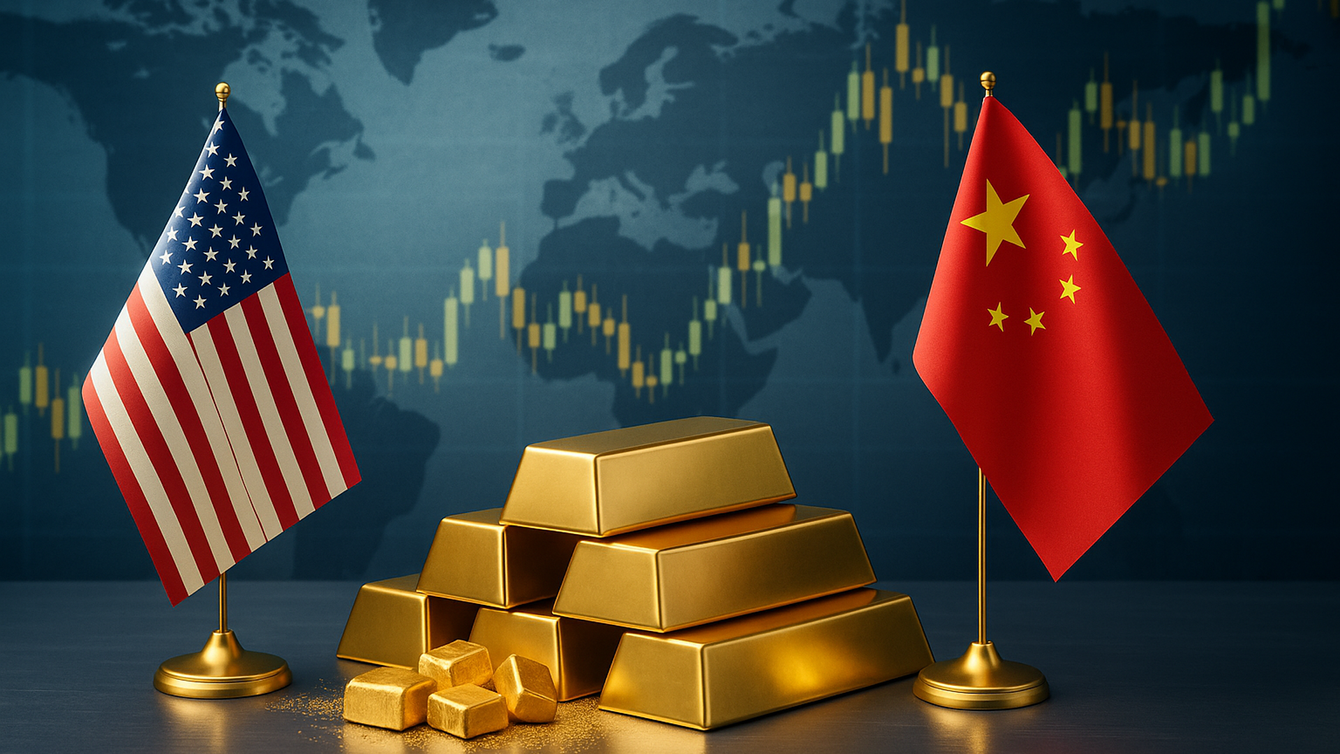 Gold holds $3,300 but could be vulnerable on positive US-China trade news teaser image