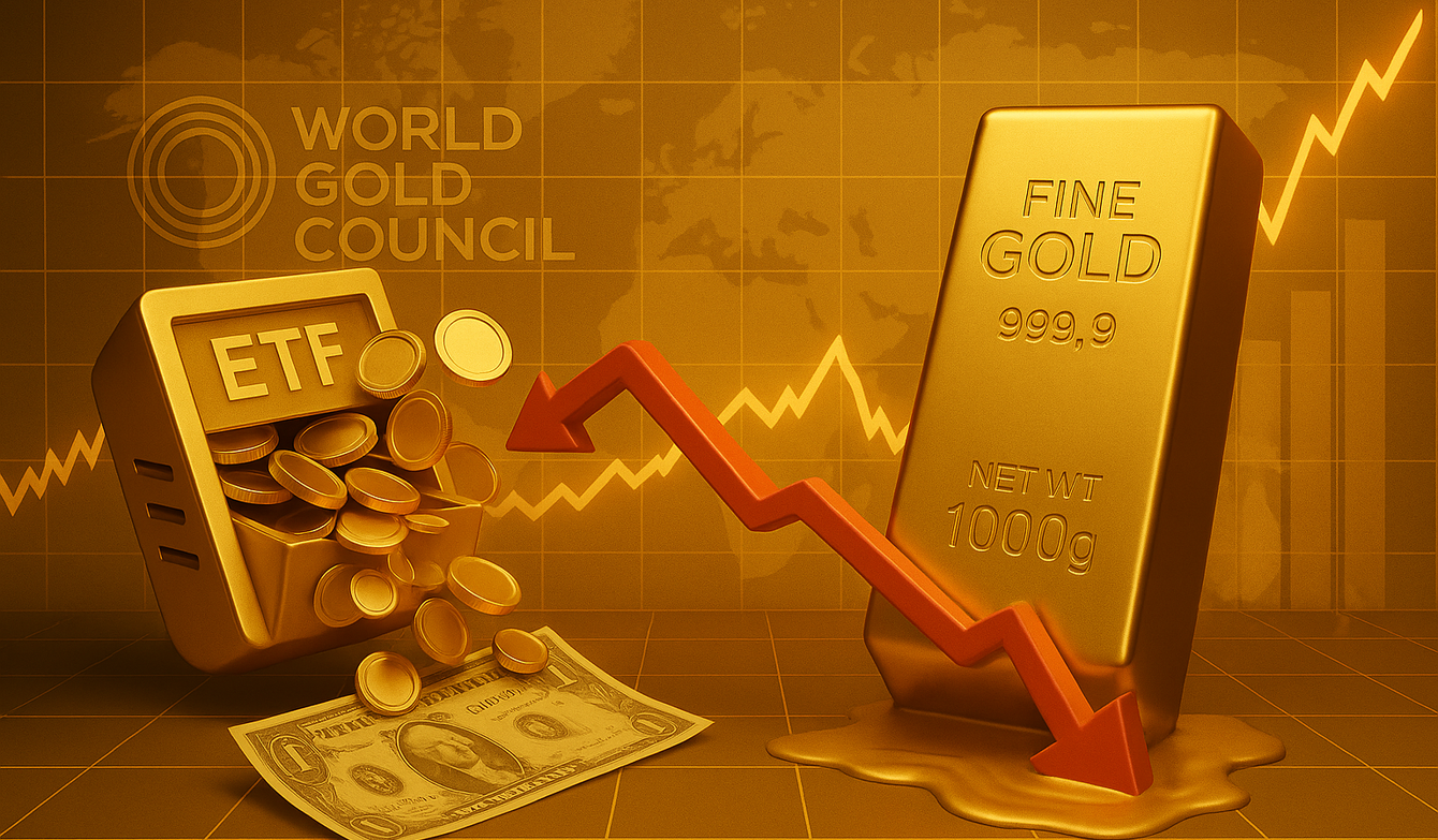 Gold-backed ETFs see first outflows in five months - WGC teaser image