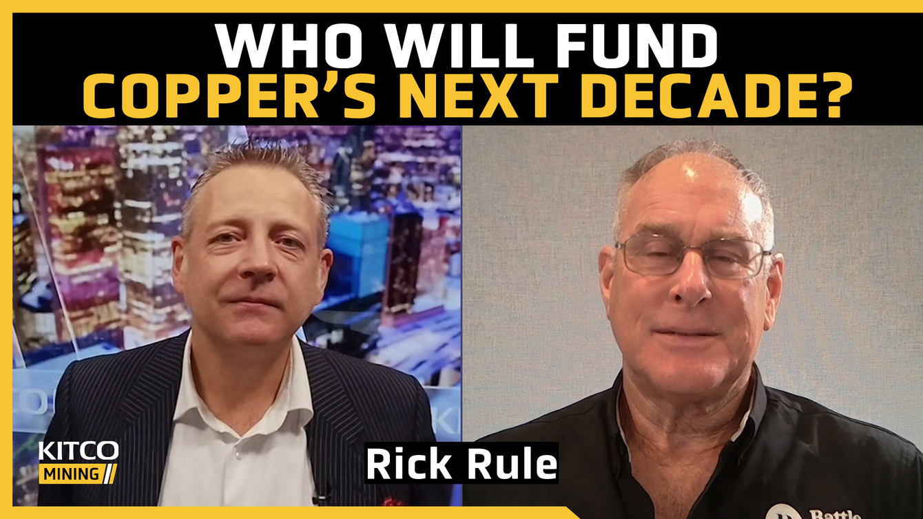 Copper’s $250 billion funding gap pushes streaming giants deeper into mine finance, says Rick Rule teaser image