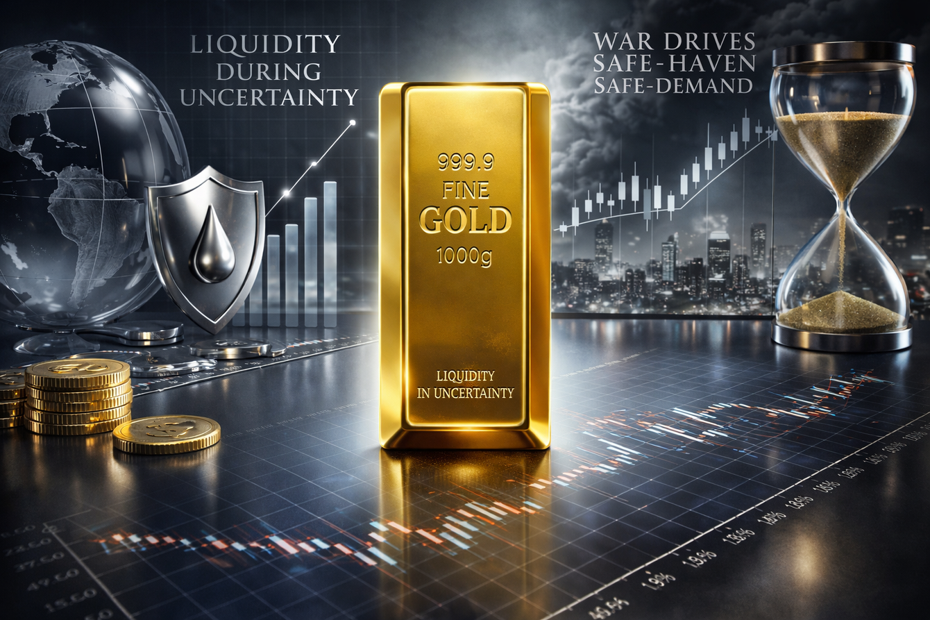 Gold has done its job providing investors with liquidity in times of uncertainty  - Standard Chartered’s Cooper teaser image