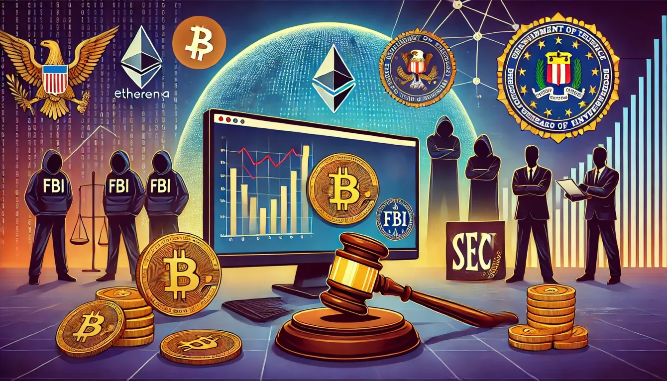 Crypto fraud exposed: FBI, DOJ and SEC charge 18 for market manipulation teaser image