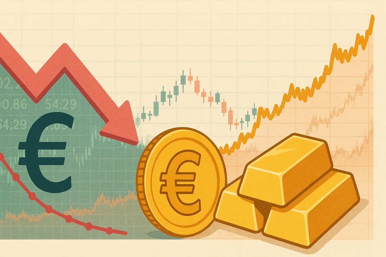 The return of negative real yields in the Euro area - A pressing value proposition for gold teaser image