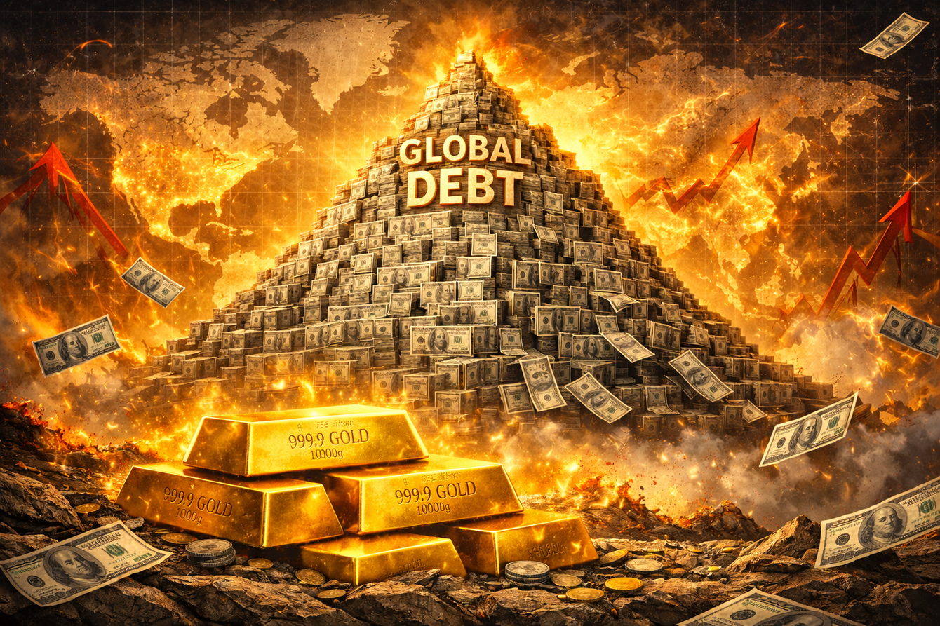 Look beyond the selloff, gold prices should be valued against global debt, not the dollar - abrdn’s Minter teaser image