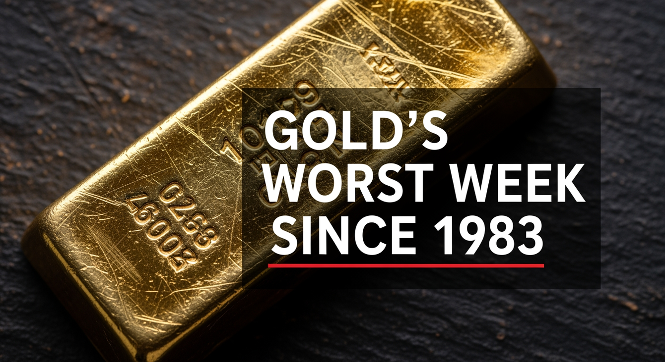 Gold's Worst Week Since 1983: Below $4,500 and Falling Through the Fibonacci Map teaser image