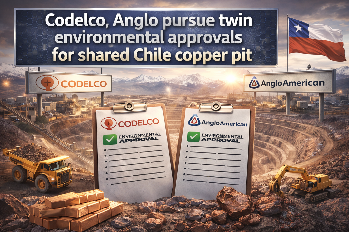 Codelco, Anglo pursue twin environmental approvals for shared Chile copper pit teaser image