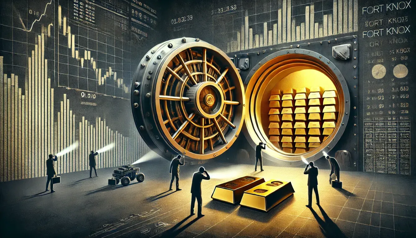 ‘I wonder if they left the gold in Fort Knox, because they steal a lot’ – Trump speculates on U.S. gold reserve teaser image