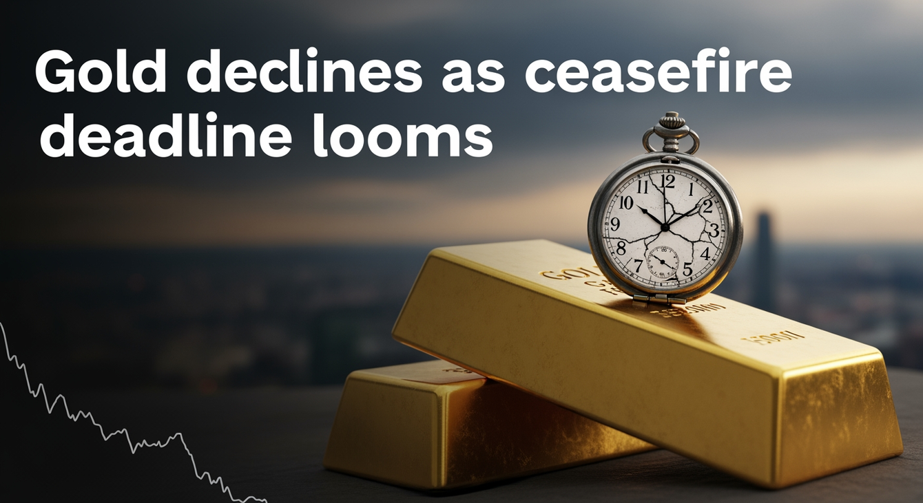 Gold declines ahead of ceasefire deadline teaser image