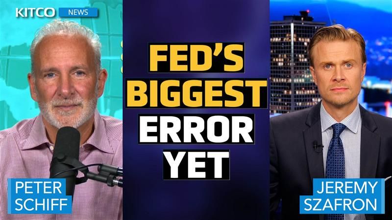 Next crisis won't be like 2008, it will be a ‘loss of confidence in the US government' - Peter Schiff teaser image