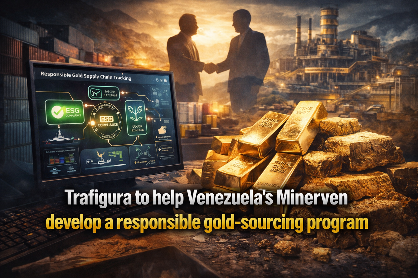 Trafigura to help Venezuela’s Minerven develop a responsible gold-sourcing program teaser image