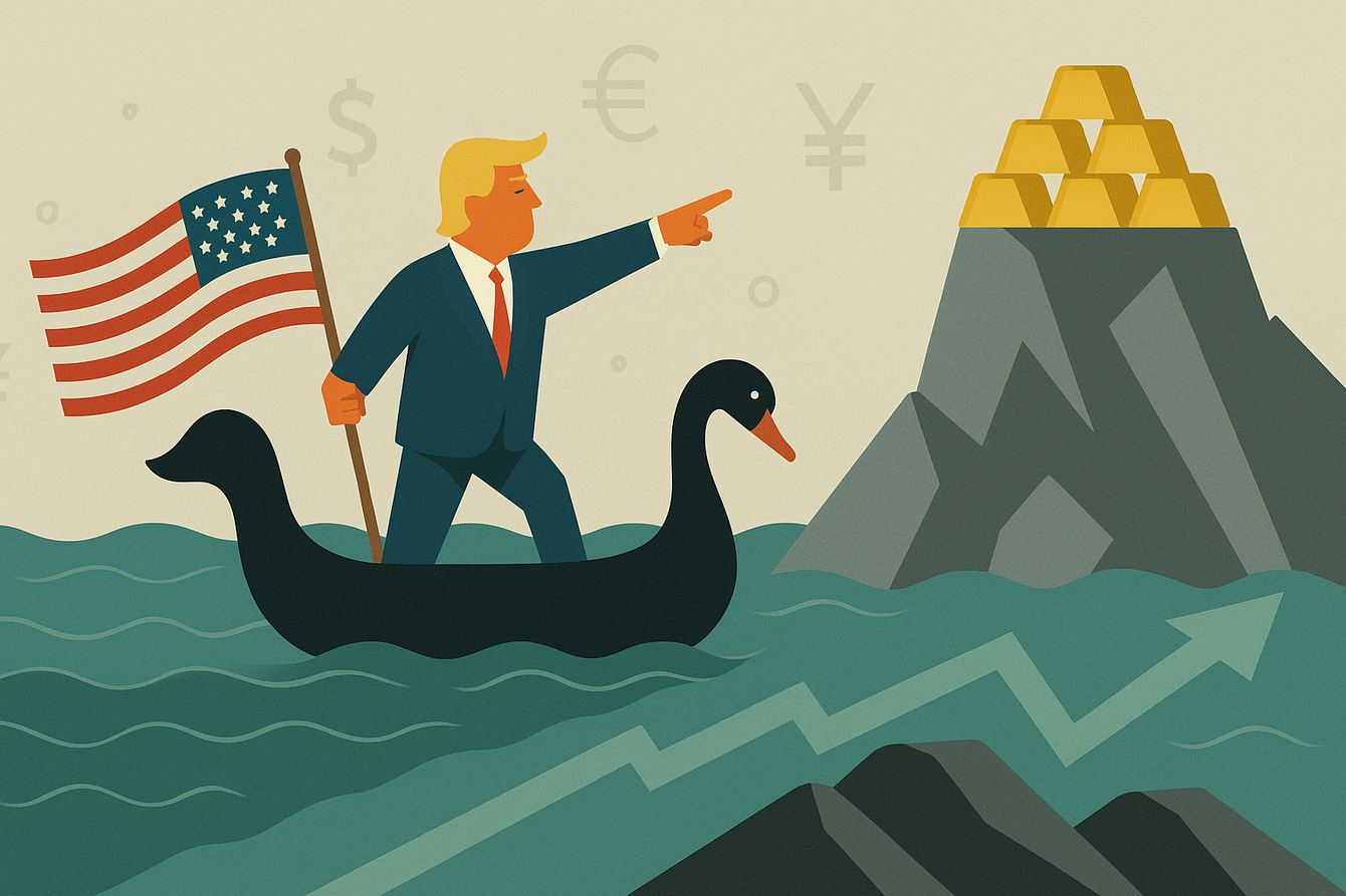 Gold is now the world’s reserve currency, and Trump’s tariffs and immigration policy will ‘wreck the boat’ – Nassim Taleb teaser image