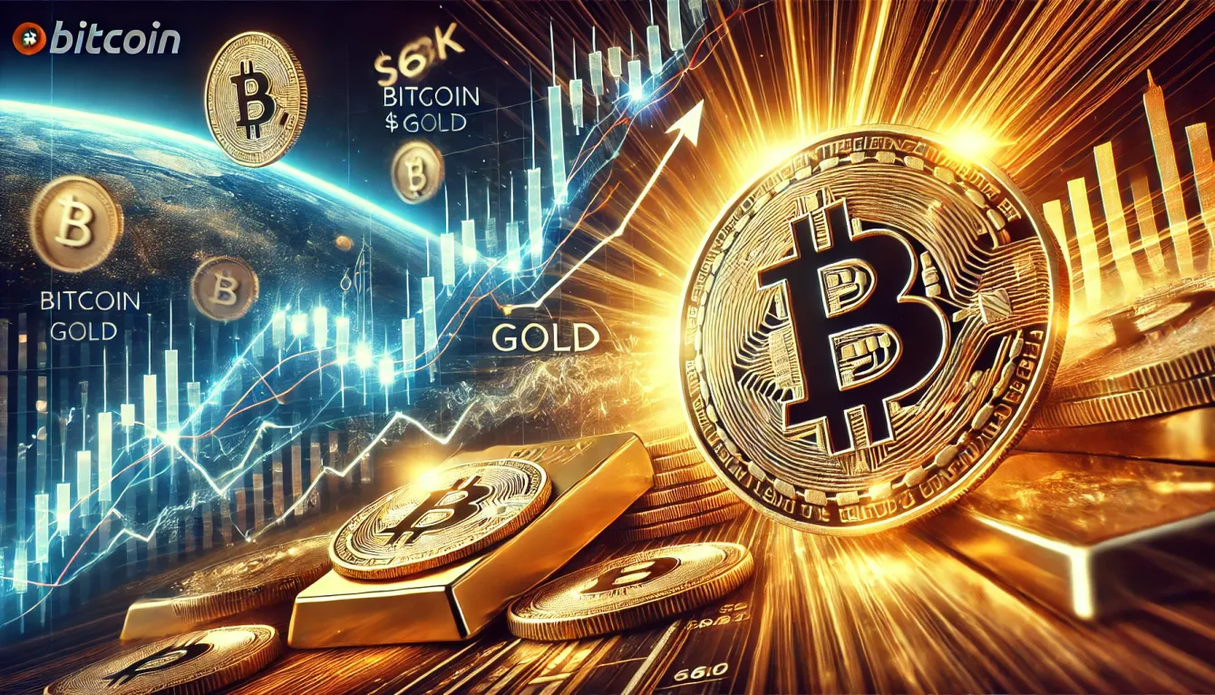 Stock weakness boosts Bitcoin and gold, $68k BTC resistance in sight teaser image