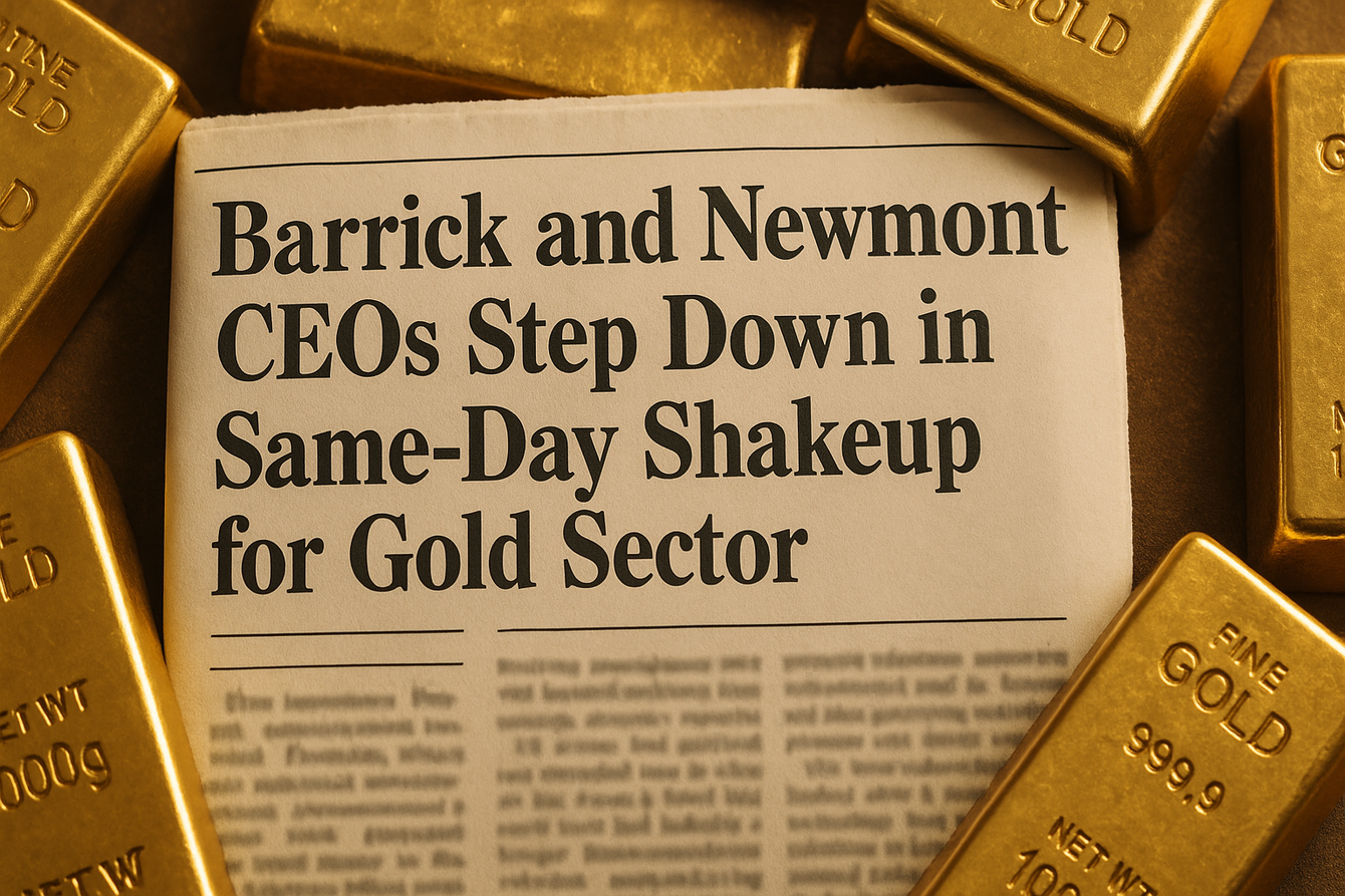 Barrick and Newmont CEOs Step Down in Same-Day Shakeup for Gold Sector teaser image