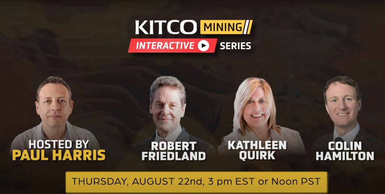 Watch Robert Friedland TODAY on Copper Masters Panel | Kitco News