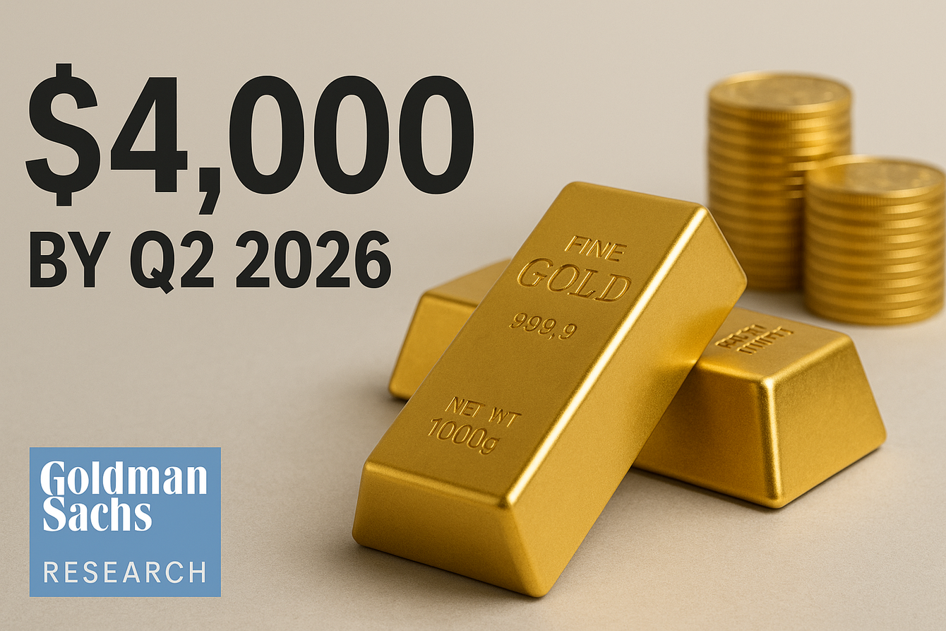 Gold will rise 6% higher by Q2 2026 on demand from new buyers – Goldman Sachs Research teaser image