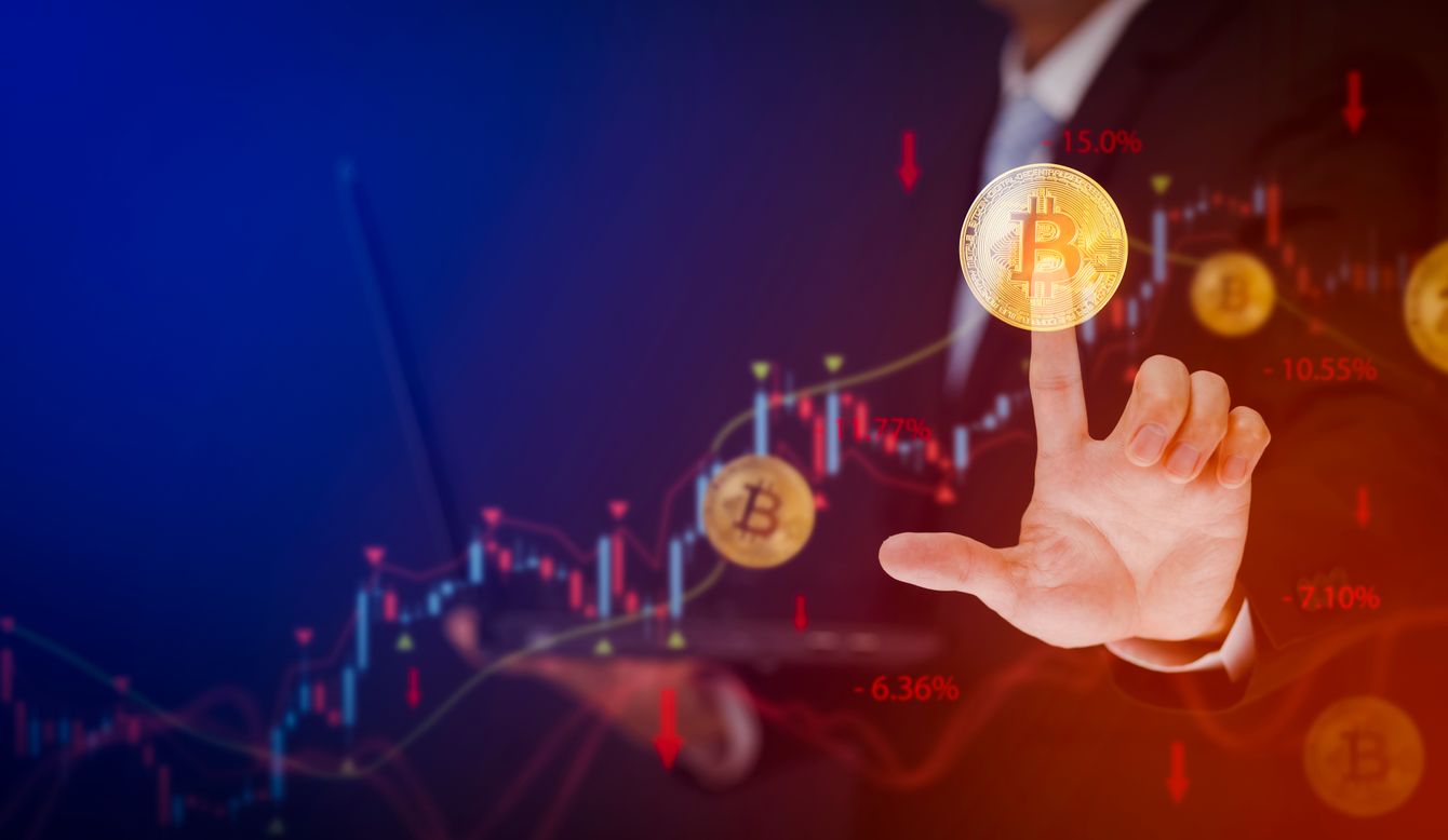 Bitcoin struggles below $66k, stocks mixed in volatile trading day teaser image