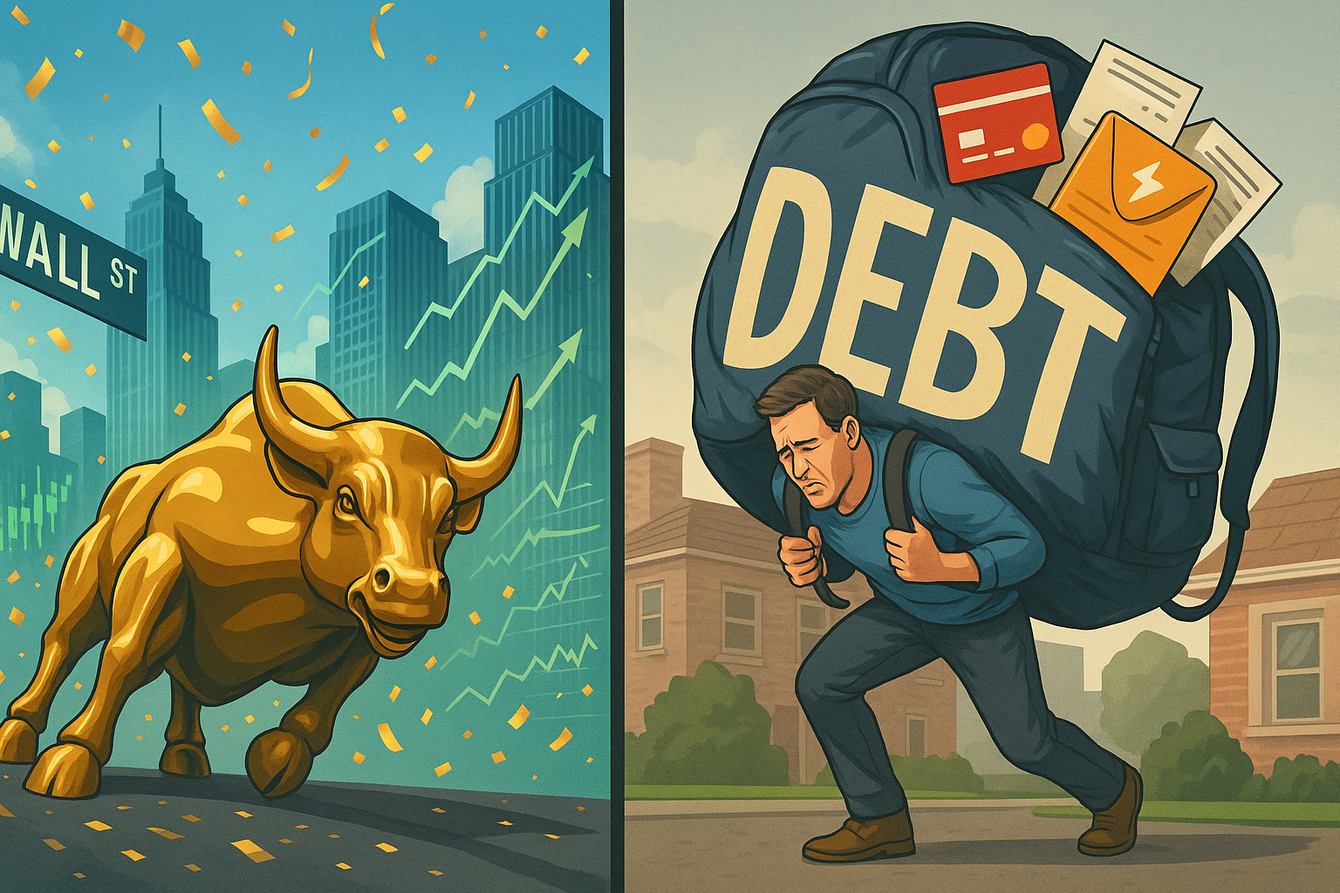Wall Street thrives while Main Street struggles: Financial Stress Index soars to pandemic-era levels teaser image