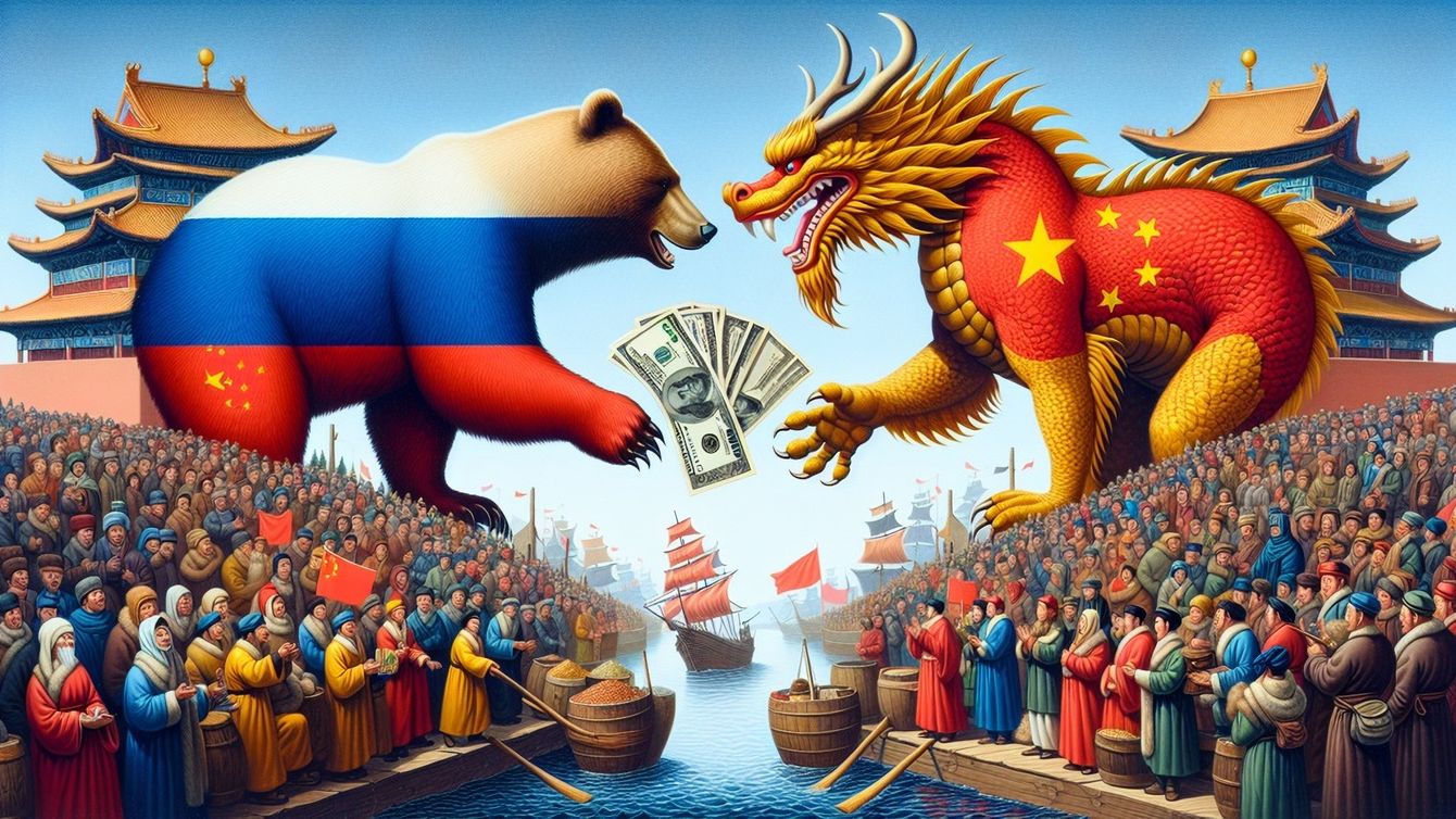 Ditching the dollar: Russia and China conduct 90% of trade using national currencies teaser image