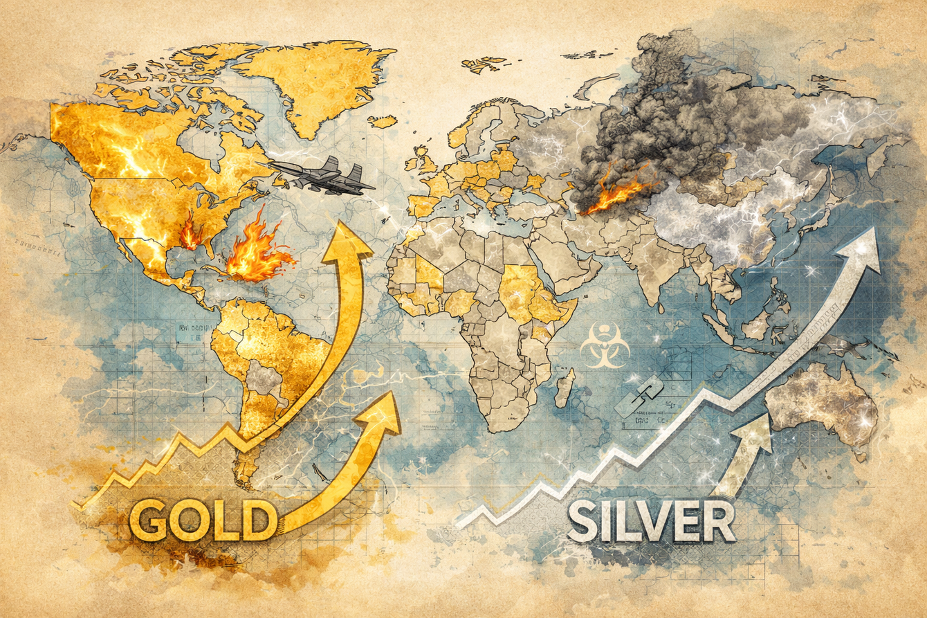 Geopolitical chaos fuels gold and silver rally toward key milestones - Solomon Global’s Cawley teaser image