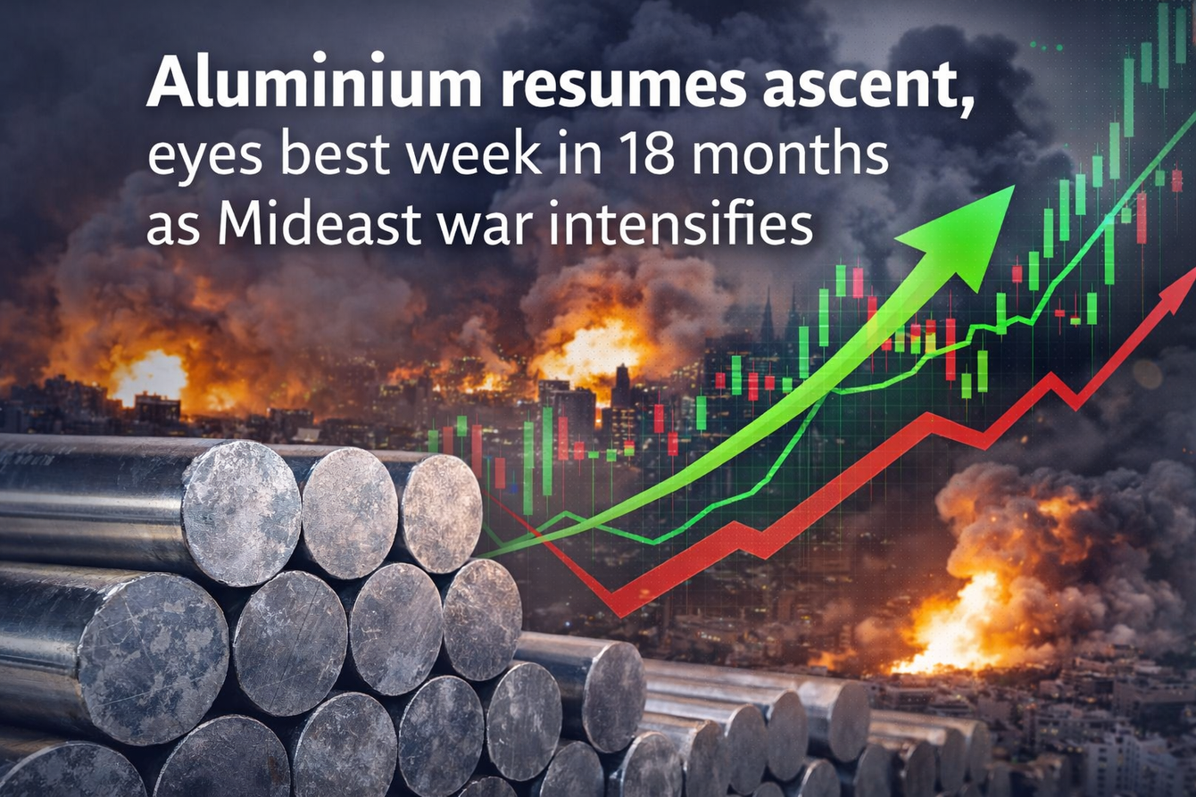 Aluminium resumes ascent, eyes best week in 18 months as Mideast war intensifies teaser image