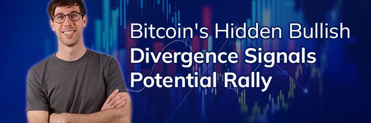 Bitcoin's hidden bullish divergence signals potential rally teaser image