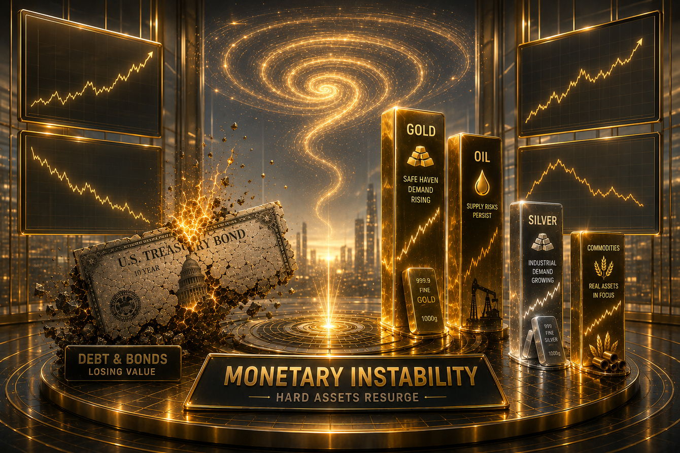 Gold price is struggling now, but analysts say the looming bond crisis could change everything teaser image