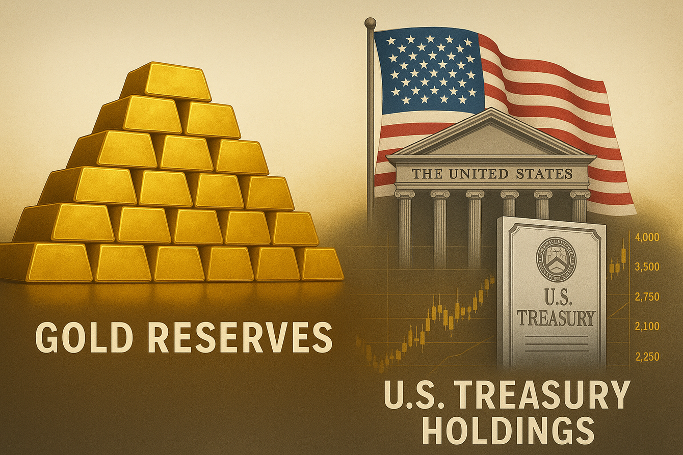 Official gold reserves surpass US Treasury holdings for the first time in 30 years, but central banks are just warming up teaser image