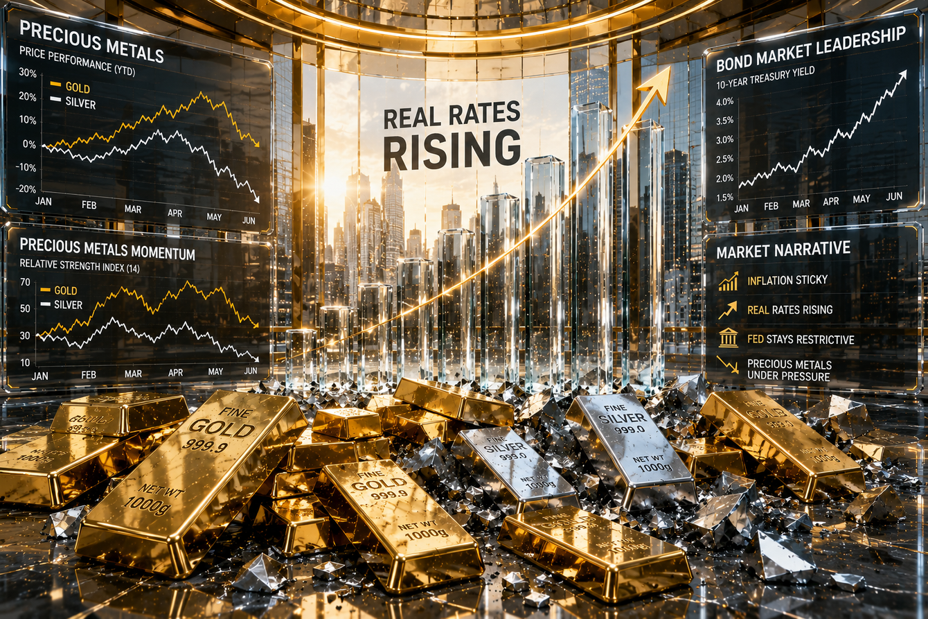 Rising real yields crush precious metals momentum teaser image