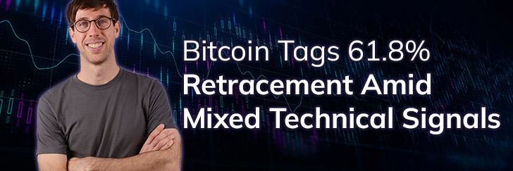 Bitcoin tags 61.8% retracement amid mixed technical signals teaser image